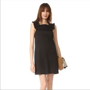 Madewell Elegant Black Sleeveless Dress size 6